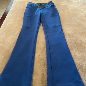 XS Royal Blue Knit Jaanuu Scrub Pants/Casual Wear